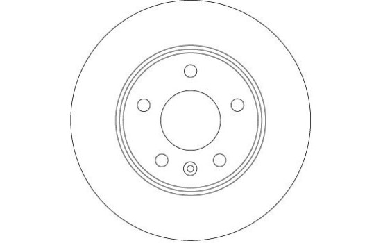 Brake Disc DF6915 TRW