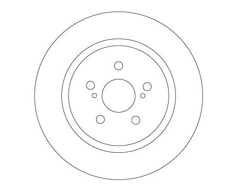 Brake Disc DF6920 TRW