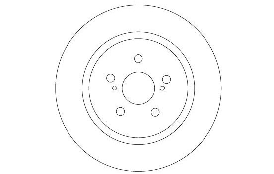 Brake Disc DF6920 TRW