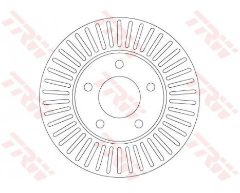 Brake Disc DF6922 TRW