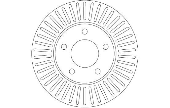 Brake Disc DF6922 TRW, Image 2
