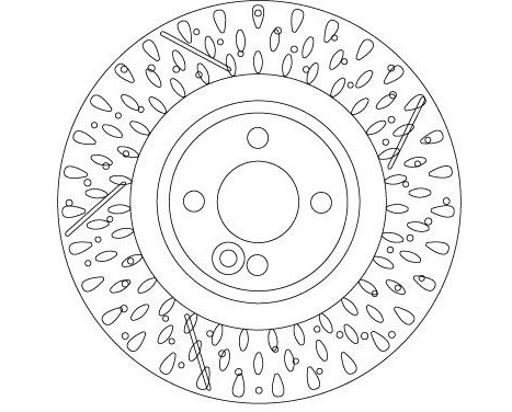 Brake Disc DF6930S TRW, Image 2