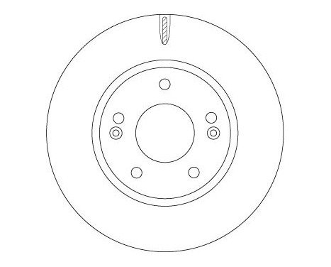 Brake Disc DF6936 TRW