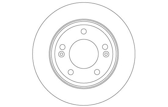 Brake Disc DF6937 TRW