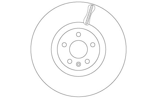 Brake Disc DF6939S TRW, Image 2