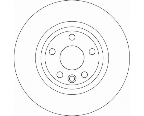 Brake Disc DF6947 TRW