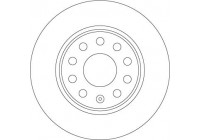 Brake Disc DF6952 TRW