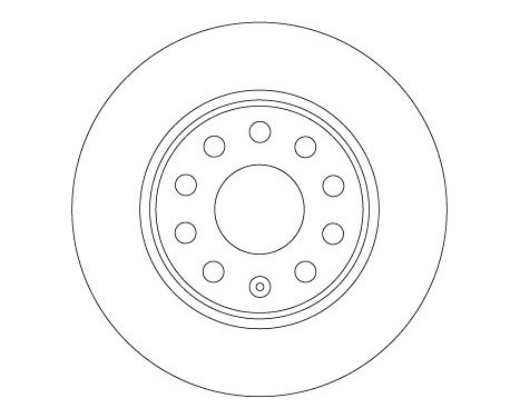 Brake Disc DF6952 TRW