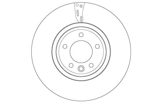 Brake Disc DF6954S TRW