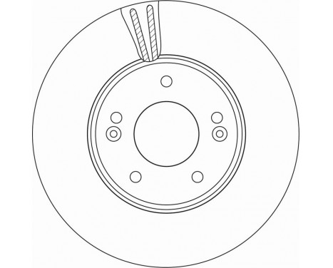 Brake Disc DF6966 TRW