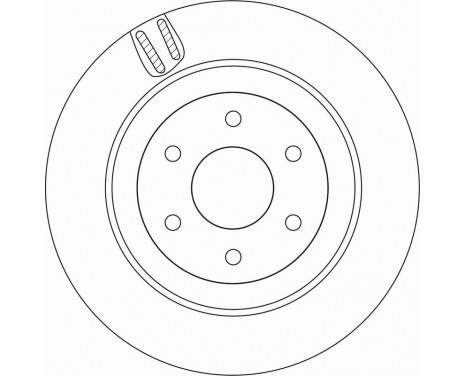 Brake Disc DF6967 TRW