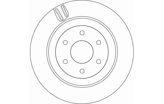 Brake Disc DF6967 TRW