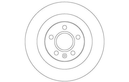 Brake Disc DF6970 TRW
