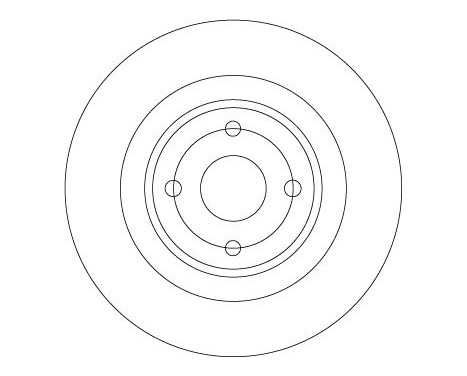 Brake Disc DF6974 TRW