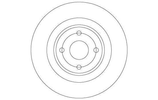Brake Disc DF6974 TRW