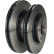 Brake disc DF6975 TRW, Thumbnail 3