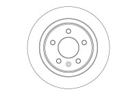 Brake disc DF6993 TRW
