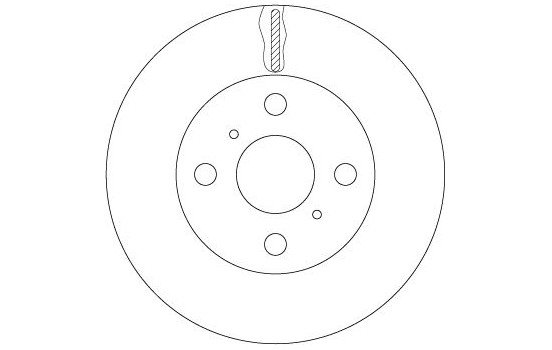 Brake Disc DF7114 TRW, Image 3