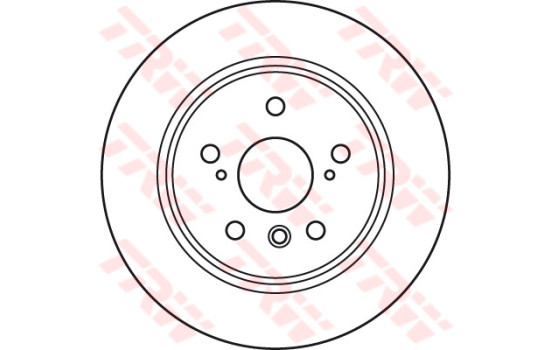 Brake Disc DF7209 TRW, Image 2