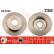 Brake Disc DF7240 TRW