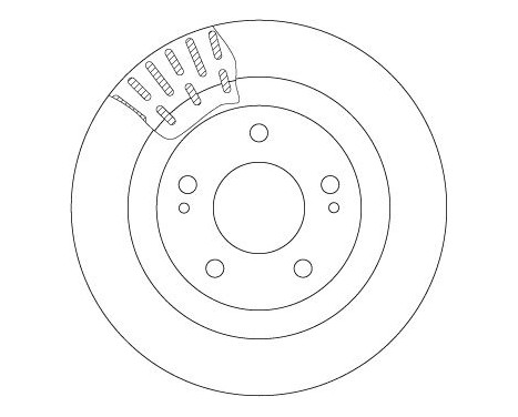 Brake Disc DF7276 TRW, Image 3