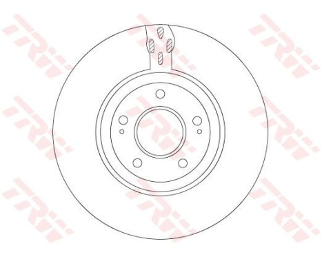 Brake Disc DF7302S TRW