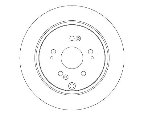 Brake Disc DF7374 TRW, Image 3