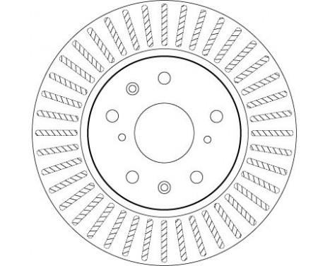 Brake Disc DF7398 TRW, Image 2