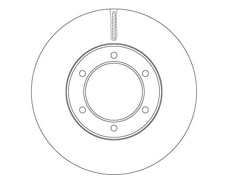 Brake Disc DF7412 TRW, Image 2