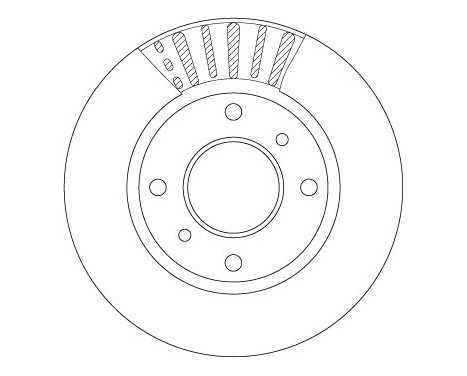 Brake Disc DF7452 TRW, Image 2