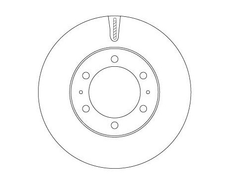 Brake Disc DF7827S TRW