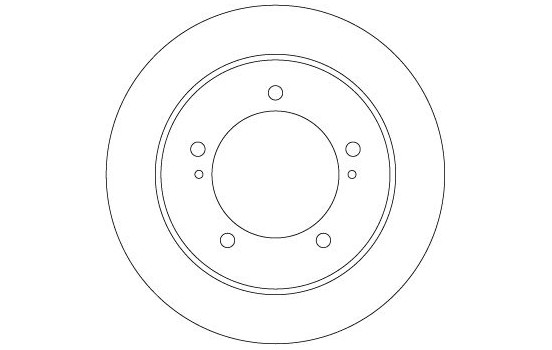 Brake Disc DF7839 TRW, Image 3