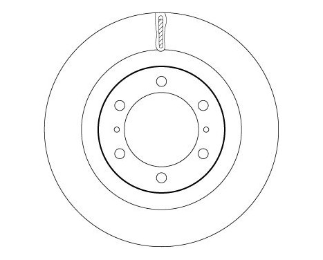 Brake Disc DF7880S TRW, Image 2