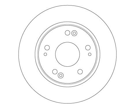 Brake Disc DF7970 TRW, Image 2