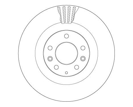 Brake Disc DF8043 TRW, Image 3