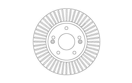 Brake Disc DF8056 TRW, Image 2