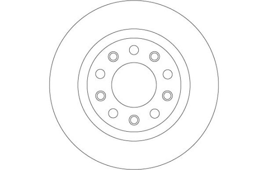 Brake Disc DF8070 TRW, Image 3
