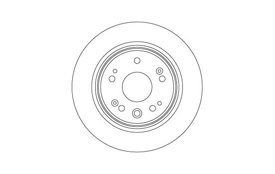 Brake Disc DF8083 TRW, Image 2