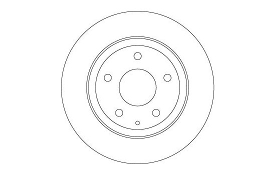 Brake Disc DF8115 TRW, Image 2