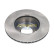 Brake Disc DI-0100C Japanparts, Thumbnail 2