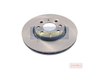 Brake disc DI-0202C Japanparts