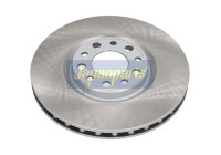 Brake Disc DI-0207C Japanparts