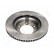 Brake Disc DI-2034C Japanparts, Thumbnail 2