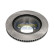 Brake Disc DI-2045C Japanparts, Thumbnail 2