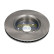 Brake Disc DI-2049C Japanparts, Thumbnail 2