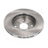 Brake Disc DI-255C Japanparts, Thumbnail 2