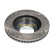 Brake Disc DI-323C Japanparts, Thumbnail 2