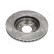 Brake Disc DI-499C Japanparts, Thumbnail 2