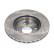 Brake Disc DI-603C Japanparts, Thumbnail 2
