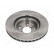 Brake Disc DI-706C Japanparts, Thumbnail 2